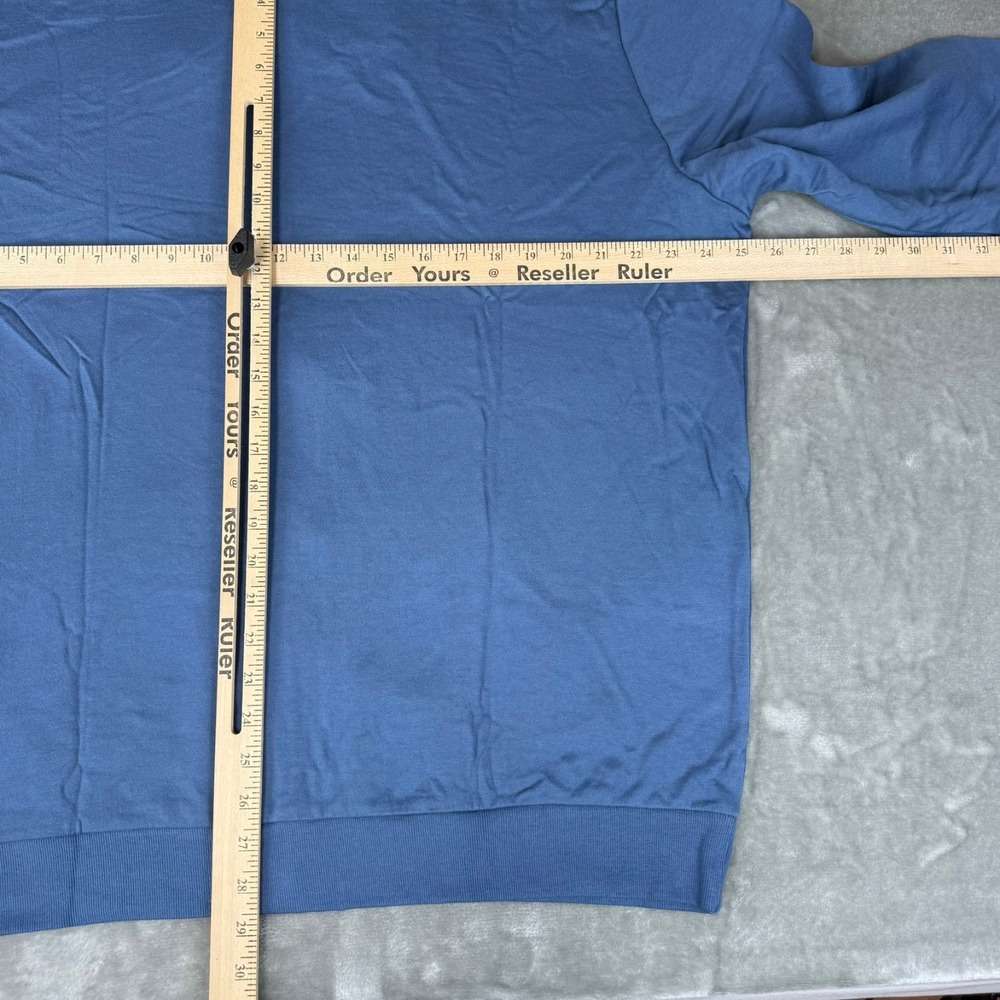 Marine Layer Afternoon Full Zip Hoodie Mens XL Faded Navy Blue $98 USA New NWT - Picture 7 of 7